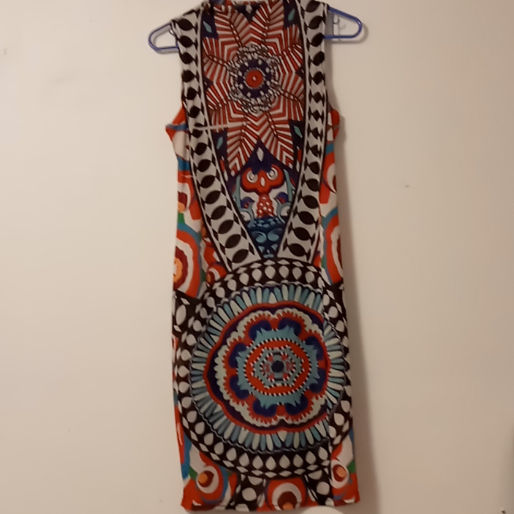 Vintage women's sheer dress